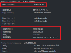 競艇予想サイト ドメイン