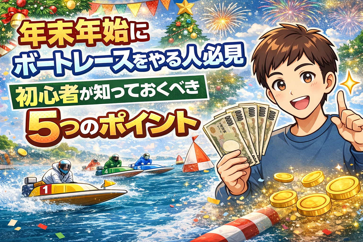 年末年始のボートレース