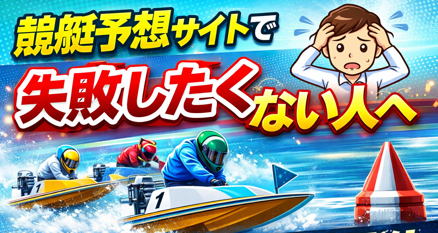 競艇予想サイトで失敗しない方法 サムネイル